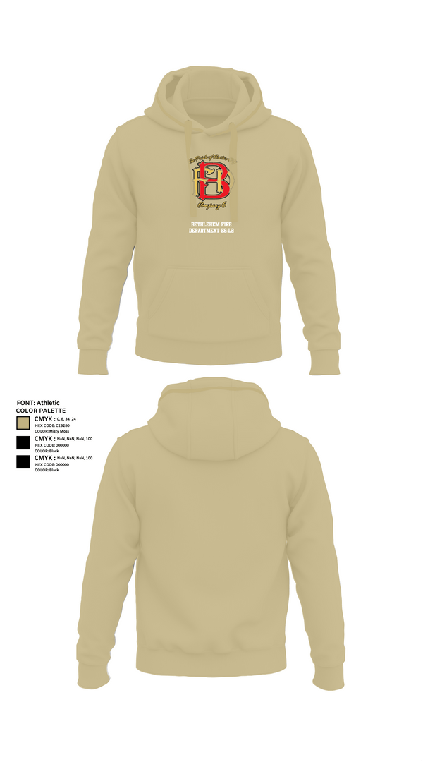 Hoodie, Bethlehem Fire Department E6/L2, , Teamtime, Team time, sublimation, custom sports apparel, team uniforms, spirit wear, spiritwear, sports uniforms, custom shirts, team store, custom team store, fundraiser sports, apparel fundraiser
