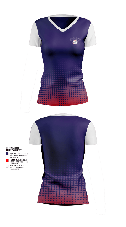 Womens Short Sleeve Vneck Shirt, Esparto Little League, Spirit Store, Teamtime, Team time, sublimation, custom sports apparel, team uniforms, spirit wear, spiritwear, sports uniforms, custom shirts, team store, custom team store, fundraiser sports, apparel fundraiser