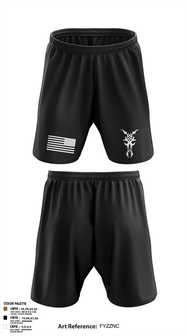 Athletic Shorts With Pockets, Apocalypse Platoon, , Teamtime, Team time, sublimation, custom sports apparel, team uniforms, spirit wear, spiritwear, sports uniforms, custom shirts, team store, custom team store, fundraiser sports, apparel fundraiser