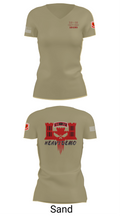 CESD Bravo 35th Engineer Battalion 45351759 Women's Short Sleeve V-neck Shirt - 88