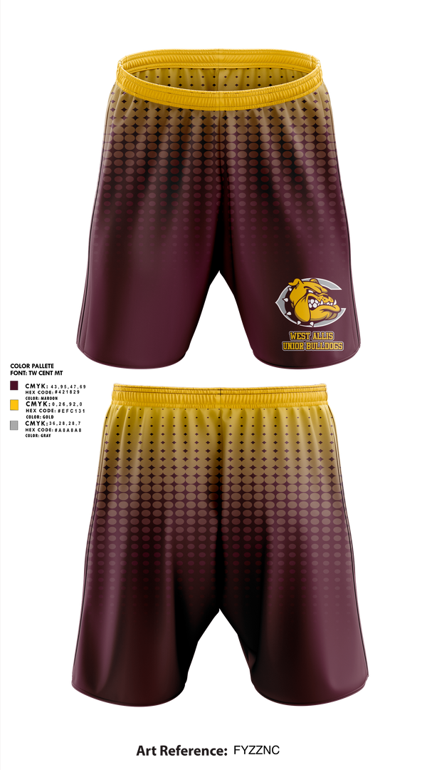 Athletic Shorts With Pockets, West Allis Junior Bulldogs, , Teamtime, Team time, sublimation, custom sports apparel, team uniforms, spirit wear, spiritwear, sports uniforms, custom shirts, team store, custom team store, fundraiser sports, apparel fundraiser