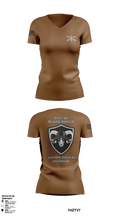 ECT-06, B Co., 11th Cyber Battalion 30733003 Women's Short Sleeve V-neck Shirt - 1