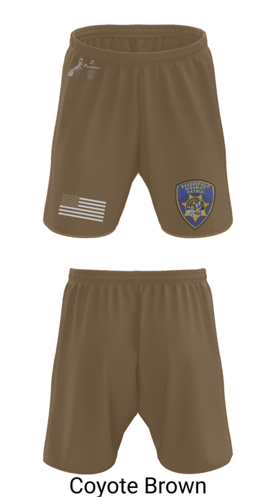 California Highway Patrol 18919595 Athletic Shorts With Pockets - 9