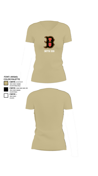 Womens Short Sleeve Vneck Shirt, 387th EOD, , Teamtime, Team time, sublimation, custom sports apparel, team uniforms, spirit wear, spiritwear, sports uniforms, custom shirts, team store, custom team store, fundraiser sports, apparel fundraiser