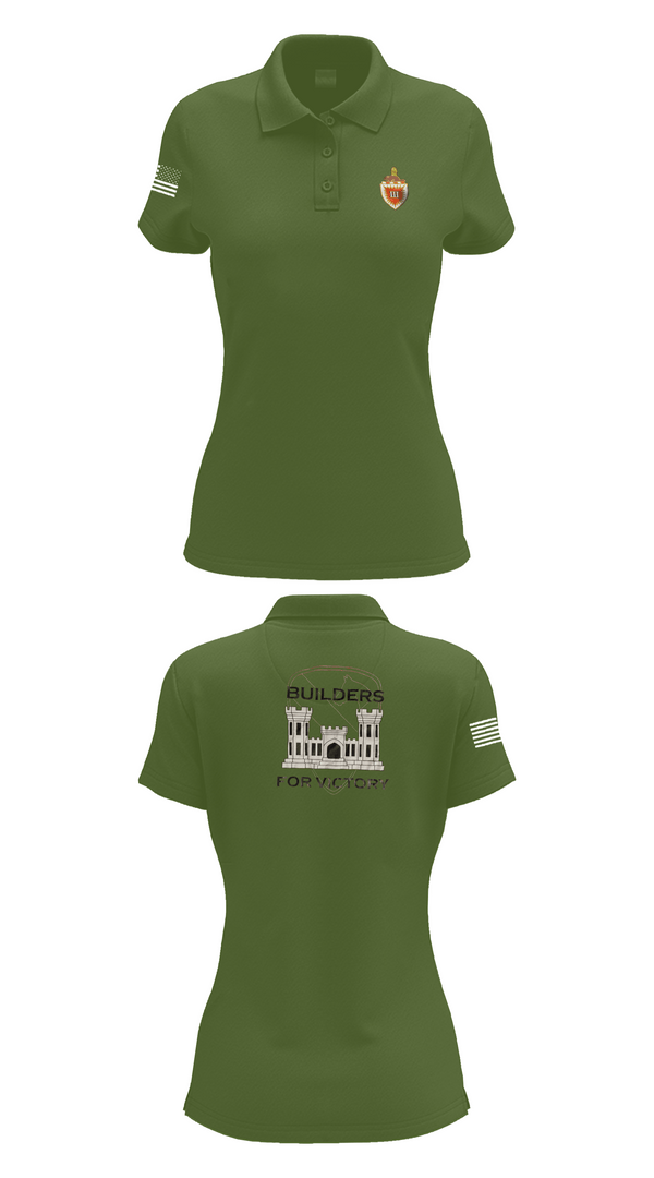 Womens Short Sleeve Performance Polo, 3 EN BN, , Teamtime, Team time, sublimation, custom sports apparel, team uniforms, spirit wear, spiritwear, sports uniforms, custom shirts, team store, custom team store, fundraiser sports, apparel fundraiser