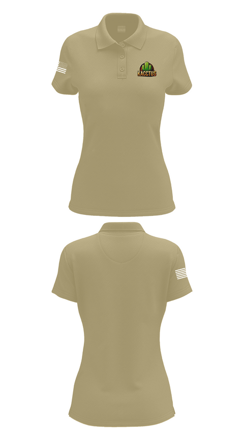 Womens Short Sleeve Performance Polo, Kacctus, E-Sports, Teamtime, Team time, sublimation, custom sports apparel, team uniforms, spirit wear, spiritwear, sports uniforms, custom shirts, team store, custom team store, fundraiser sports, apparel fundraiser