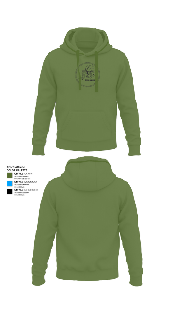 Hoodie, Seabee Wifes, Navy, Teamtime, Team time, sublimation, custom sports apparel, team uniforms, spirit wear, spiritwear, sports uniforms, custom shirts, team store, custom team store, fundraiser sports, apparel fundraiser