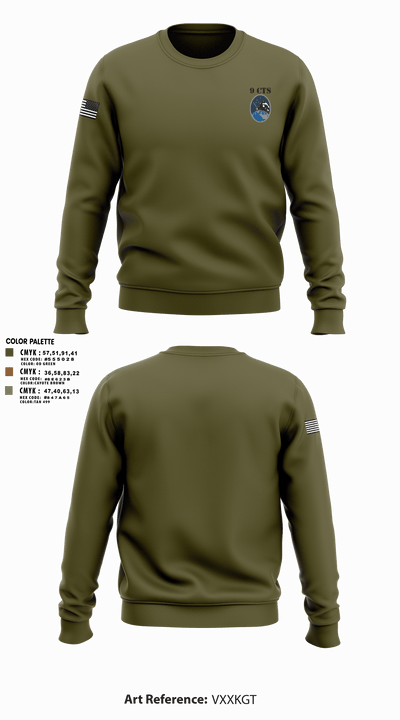 9 CTS Crew Neck Sweatshirt - 1