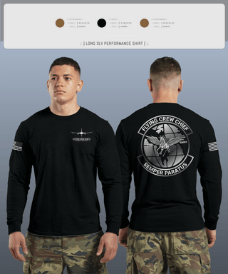 Long Sleeve Performance Shirt, FLYING CREW CHIEFS, , Teamtime, Team time, sublimation, custom sports apparel, team uniforms, spirit wear, spiritwear, sports uniforms, custom shirts, team store, custom team store, fundraiser sports, apparel fundraiser