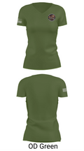 4th Division Late-Watch 28165234 Women's Short Sleeve V-neck Shirt - 46