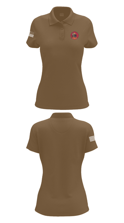Engine 40 Ladder 4 Medic 19 58015136 Women's Short Sleeve Performance Polo  - 15