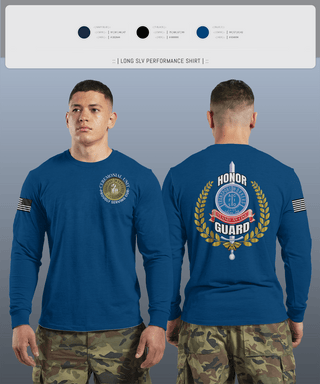 Long Sleeve Performance Shirt, Twu Local 100 Ceremonial Unit & Honor Guard, , Teamtime, Team time, sublimation, custom sports apparel, team uniforms, spirit wear, spiritwear, sports uniforms, custom shirts, team store, custom team store, fundraiser sports, apparel fundraiser