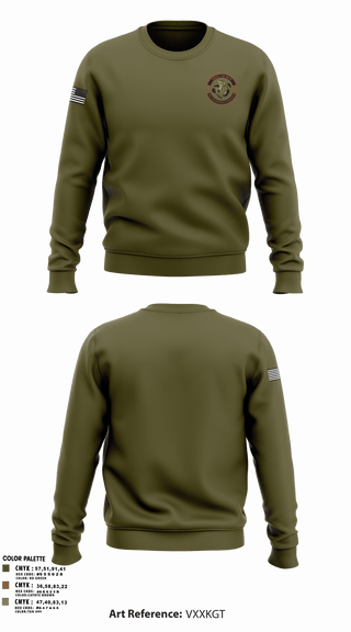 Crew Neck Sweatshirt, 150th Electromagnetic Warfare Squadron, , Teamtime, Team time, sublimation, custom sports apparel, team uniforms, spirit wear, spiritwear, sports uniforms, custom shirts, team store, custom team store, fundraiser sports, apparel fundraiser