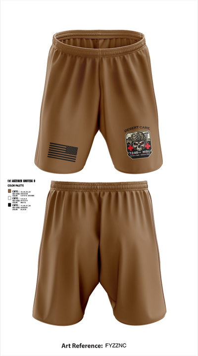 7248th MSU 46326477 Athletic Shorts With Pockets - 1