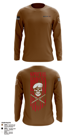 Long Sleeve Performance Shirt, Belfor, , Teamtime, Team time, sublimation, custom sports apparel, team uniforms, spirit wear, spiritwear, sports uniforms, custom shirts, team store, custom team store, fundraiser sports, apparel fundraiser