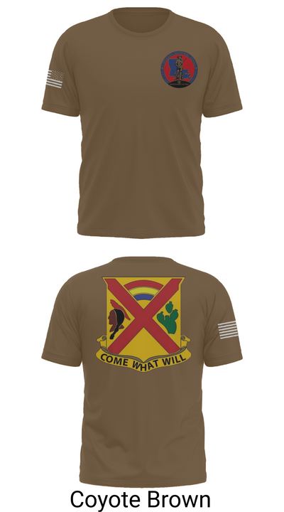 Charley troop 2-108 CAV 33316254 Old School Cotton Feel Shirt - 10