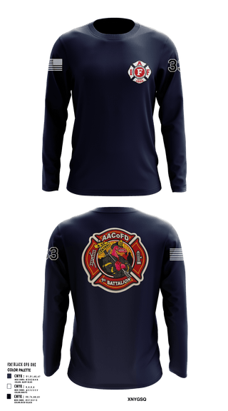 Long Sleeve Performance Shirt, Glen Burnie, Fire Department, Teamtime, Team time, sublimation, custom sports apparel, team uniforms, spirit wear, spiritwear, sports uniforms, custom shirts, team store, custom team store, fundraiser sports, apparel fundraiser
