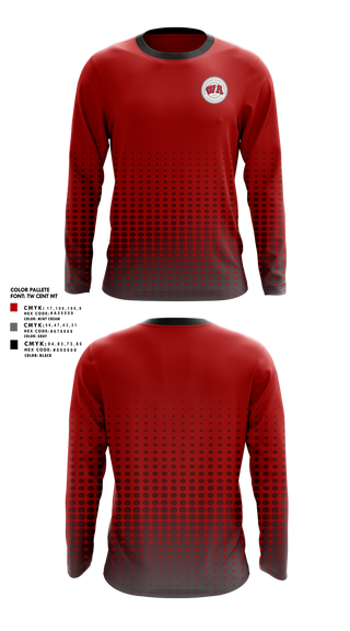 Long Sleeve Performance Shirt, West Allegheny Marching Pride Band, Spirit Store, Teamtime, Team time, sublimation, custom sports apparel, team uniforms, spirit wear, spiritwear, sports uniforms, custom shirts, team store, custom team store, fundraiser sports, apparel fundraiser