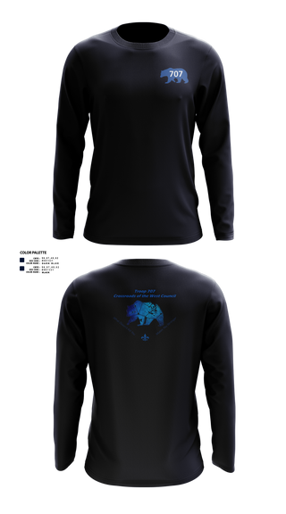 Long Sleeve Performance Shirt, The Baden Powell Legacy Foundation, , Teamtime, Team time, sublimation, custom sports apparel, team uniforms, spirit wear, spiritwear, sports uniforms, custom shirts, team store, custom team store, fundraiser sports, apparel fundraiser