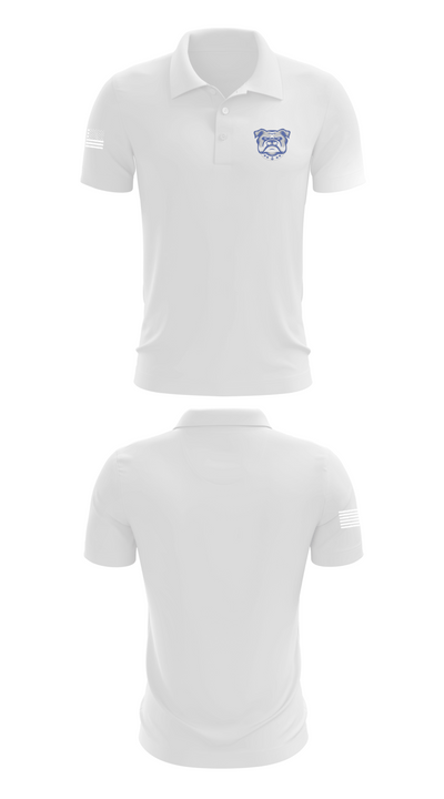 Bate Middle School (John W. Bate) Baseball 45359159 Short Sleeve Performance Polo - 9