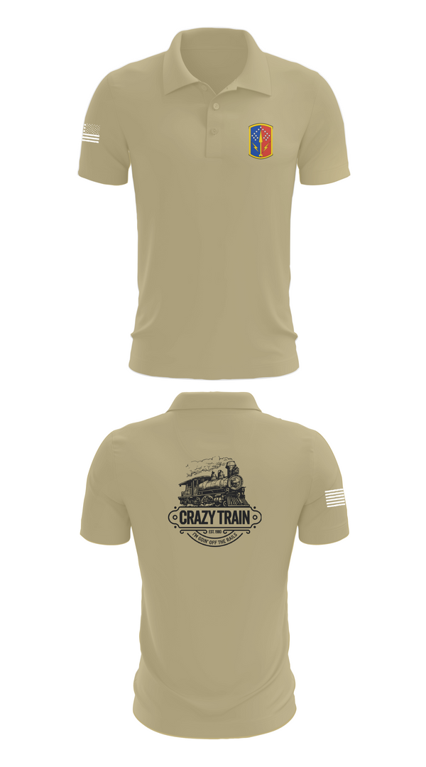 Short Sleeve Performance Polo, 2-174 ADA, Army, Teamtime, Team time, sublimation, custom sports apparel, team uniforms, spirit wear, spiritwear, sports uniforms, custom shirts, team store, custom team store, fundraiser sports, apparel fundraiser