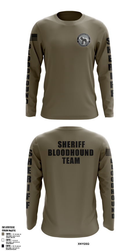 Long Sleeve Performance Shirt, Chesterfield County Sheriff Office, Police, Teamtime, Team time, sublimation, custom sports apparel, team uniforms, spirit wear, spiritwear, sports uniforms, custom shirts, team store, custom team store, fundraiser sports, apparel fundraiser