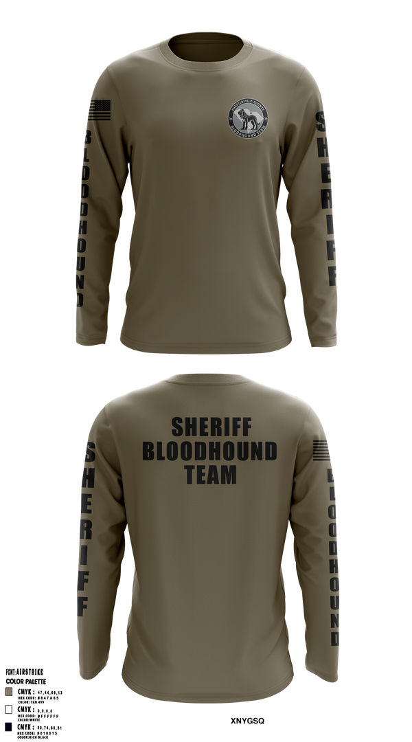 Long Sleeve Performance Shirt, Chesterfield County Sheriff Office, Police, Teamtime, Team time, sublimation, custom sports apparel, team uniforms, spirit wear, spiritwear, sports uniforms, custom shirts, team store, custom team store, fundraiser sports, apparel fundraiser