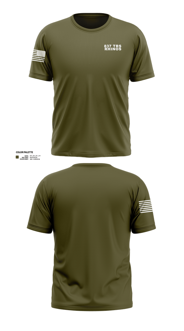 Old School Cotton Feel Shirt, 837 TRS Rhinos, Air Force, Teamtime, Team time, sublimation, custom sports apparel, team uniforms, spirit wear, spiritwear, sports uniforms, custom shirts, team store, custom team store, fundraiser sports, apparel fundraiser