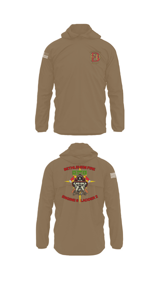 Windbreaker, Bethlehem Fire Department E6/L2, , Teamtime, Team time, sublimation, custom sports apparel, team uniforms, spirit wear, spiritwear, sports uniforms, custom shirts, team store, custom team store, fundraiser sports, apparel fundraiser