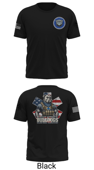 Old School Cotton Feel Shirt, Bravo Company Bulldogs, , Teamtime, Team time, sublimation, custom sports apparel, team uniforms, spirit wear, spiritwear, sports uniforms, custom shirts, team store, custom team store, fundraiser sports, apparel fundraiser