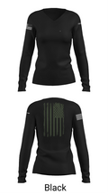 Travis Manion 82293447 Women's Long Sleeve V-neck Shirt - 35