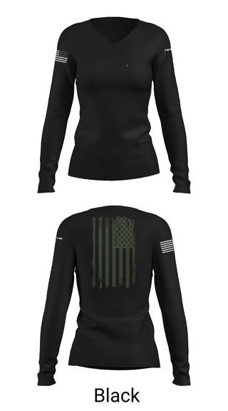 Womens Long Sleeve Vneck Shirt, Travis Manion, , Teamtime, Team time, sublimation, custom sports apparel, team uniforms, spirit wear, spiritwear, sports uniforms, custom shirts, team store, custom team store, fundraiser sports, apparel fundraiser