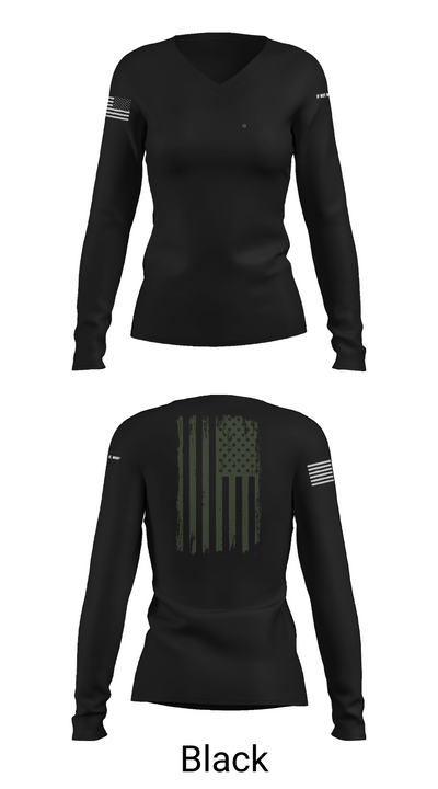Travis Manion 82293447 Women's Long Sleeve V-neck Shirt - 35