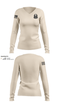 1-153 IN Scout Platoon 12516150 Women's Long Sleeve V-neck Shirt - 3
