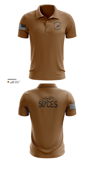 50 CES 12017180 Short Sleeve Performance Polo - 2