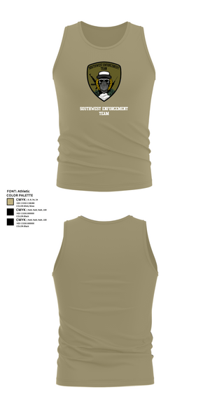 Tank Top, Southwest Enforcement Team, , Teamtime, Team time, sublimation, custom sports apparel, team uniforms, spirit wear, spiritwear, sports uniforms, custom shirts, team store, custom team store, fundraiser sports, apparel fundraiser