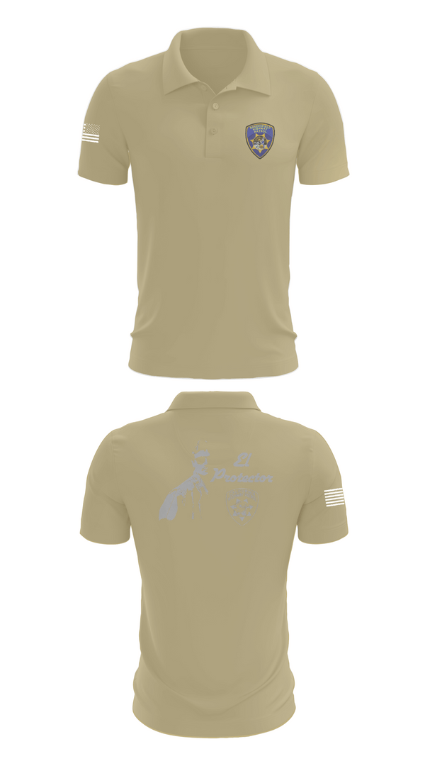 Short Sleeve Performance Polo, California Highway Patrol, , Teamtime, Team time, sublimation, custom sports apparel, team uniforms, spirit wear, spiritwear, sports uniforms, custom shirts, team store, custom team store, fundraiser sports, apparel fundraiser