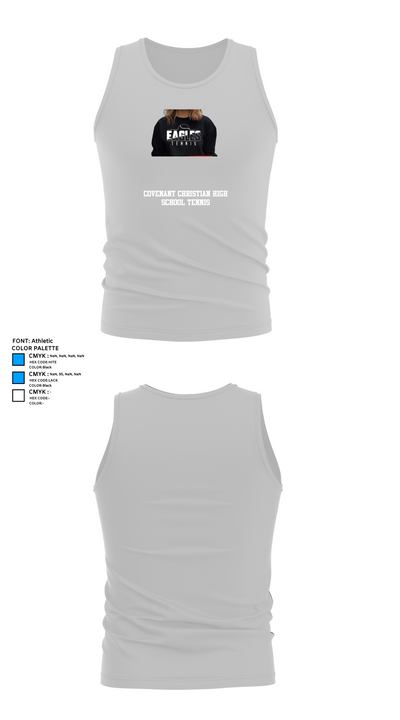 Covenant Christian High School Tennis 45149175 Tank Top - 13