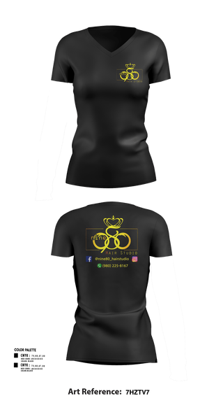 Womens Short Sleeve Vneck Shirt, Nine80, , Teamtime, Team time, sublimation, custom sports apparel, team uniforms, spirit wear, spiritwear, sports uniforms, custom shirts, team store, custom team store, fundraiser sports, apparel fundraiser
