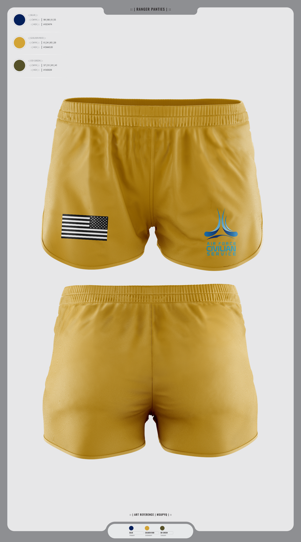 Ranger Panties, 9th Civil Engineer Squadron, , Teamtime, Team time, sublimation, custom sports apparel, team uniforms, spirit wear, spiritwear, sports uniforms, custom shirts, team store, custom team store, fundraiser sports, apparel fundraiser