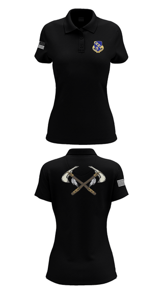 Womens Short Sleeve Performance Polo, Marauders, Army, Teamtime, Team time, sublimation, custom sports apparel, team uniforms, spirit wear, spiritwear, sports uniforms, custom shirts, team store, custom team store, fundraiser sports, apparel fundraiser
