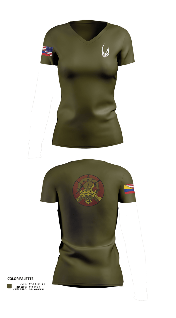 Womens Short Sleeve Vneck Shirt, 837 TRS Rhinos, Air Force, Teamtime, Team time, sublimation, custom sports apparel, team uniforms, spirit wear, spiritwear, sports uniforms, custom shirts, team store, custom team store, fundraiser sports, apparel fundraiser
