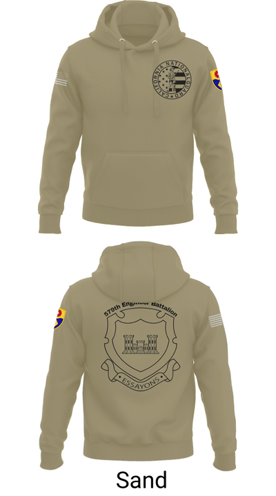 132d MRBC, 579th EN BN, 49th MP DIV 50518216 Hoodie - 93