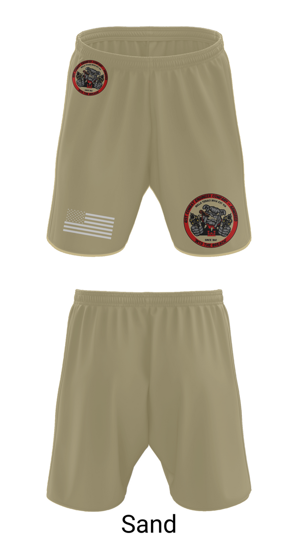 Athletic Shorts With Pockets, 41st CEC-A, Army, Teamtime, Team time, sublimation, custom sports apparel, team uniforms, spirit wear, spiritwear, sports uniforms, custom shirts, team store, custom team store, fundraiser sports, apparel fundraiser