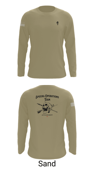 Long Sleeve Performance Shirt, Special Operations Team, , Teamtime, Team time, sublimation, custom sports apparel, team uniforms, spirit wear, spiritwear, sports uniforms, custom shirts, team store, custom team store, fundraiser sports, apparel fundraiser