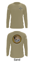 CVN 72 Abraham Lincoln 88368148 Long Sleeve Performance Shirt 82