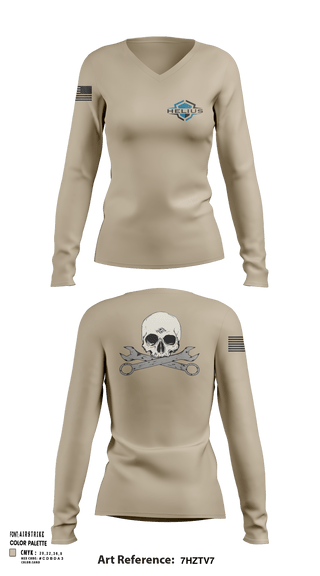 Womens Long Sleeve Vneck Shirt, Helius, , Teamtime, Team time, sublimation, custom sports apparel, team uniforms, spirit wear, spiritwear, sports uniforms, custom shirts, team store, custom team store, fundraiser sports, apparel fundraiser