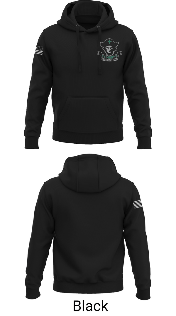 Hoodie, Saint Mary's High School Track & Field, Track & Field, Teamtime, Team time, sublimation, custom sports apparel, team uniforms, spirit wear, spiritwear, sports uniforms, custom shirts, team store, custom team store, fundraiser sports, apparel fundraiser