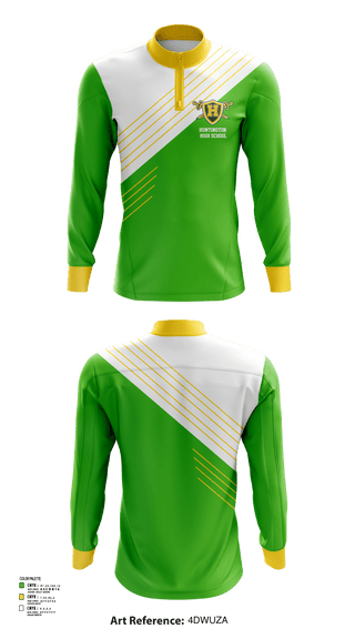 Quarter Zip Jacket, Huntington High School, Tennis, Teamtime, Team time, sublimation, custom sports apparel, team uniforms, spirit wear, spiritwear, sports uniforms, custom shirts, team store, custom team store, fundraiser sports, apparel fundraiser
