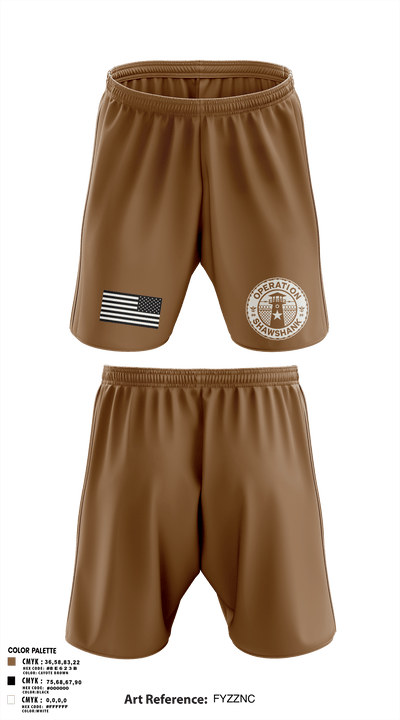 Operation Shawshank Athletic Shorts With Pockets - 7